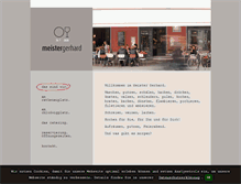Tablet Screenshot of meister-gerhard.com